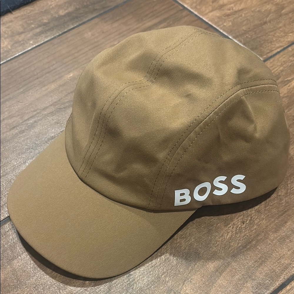 Boss Tan Baseball Cap